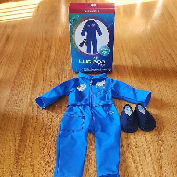 American Girl Doll Luciana Vega 2018 Girl Astronaut Jumpsuit